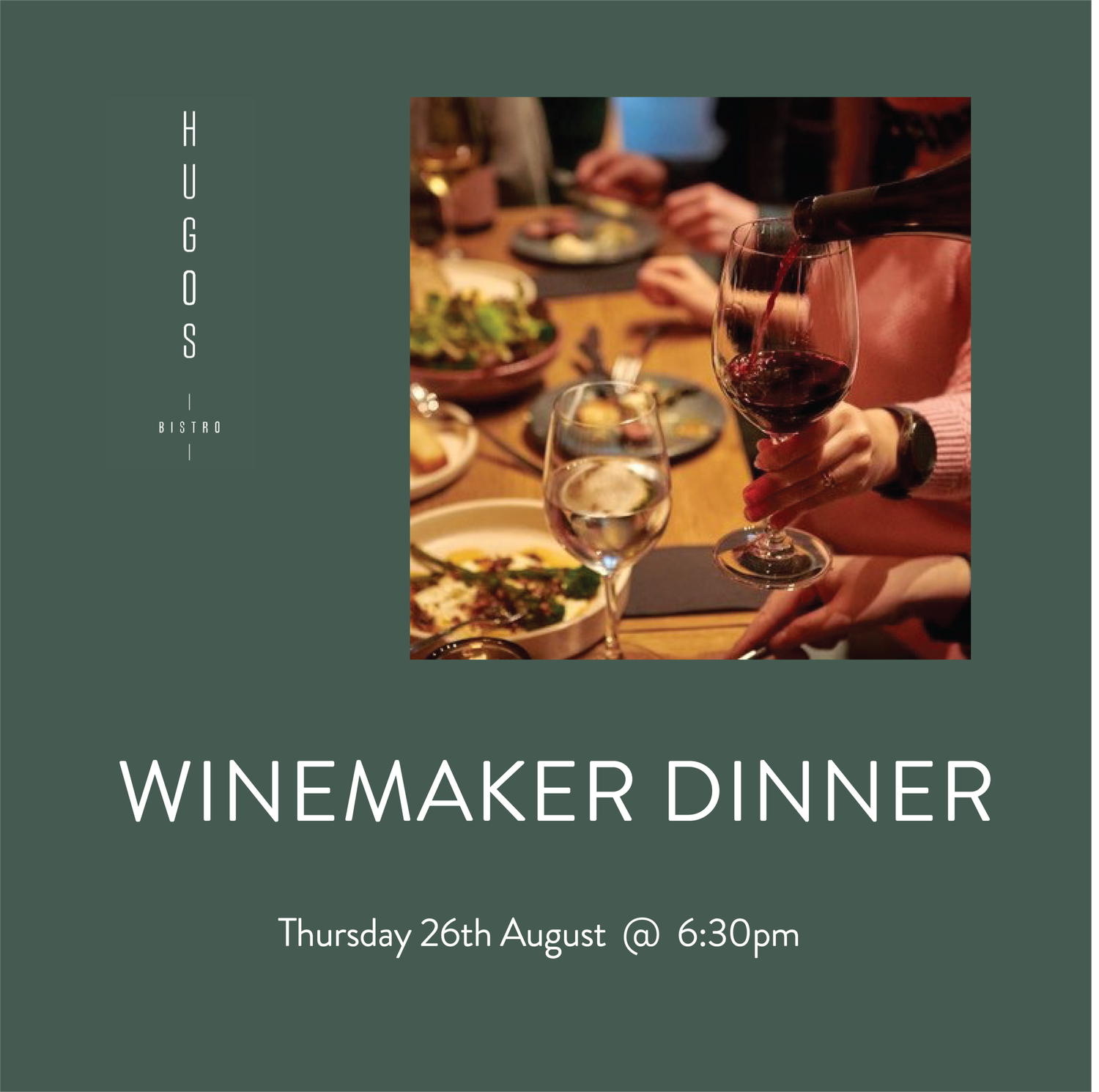 Hugo's Winemaker Dinner Photo